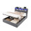 HOMAIRE Grey Velvet Hydraulic Storage Bed 4ft6 5