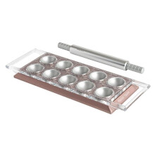 Planche de pâtes farcies - MARCATO - Ravioli Tablet - Rose - Aluminium anodisé - Design contemporain