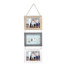 Cornice foto tripla ZEP su cordelettes Lavigny - 13x18 cm