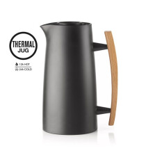 Caraffa Isotermica Riviera 63 Nera per il Tè o il Caffè 1L - GUZZINI