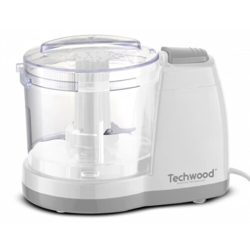 Techwood Mini hakker - TECHWOOD - THA-150 - 375 mL - 150 W - RVS messen