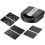 Multifunktions-Toaster - CAMRY - 3 in 1 - 1000 W - Schwarz/Silber - Wechselbare Platten 2