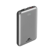 RivaCase VA2611 Powerbank 10000 mAh PD 30W mit 2 integrierten USB-C- und Lightning-Kabeln
