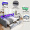 HOMAIRE Velvet 3FT Single Daybed Grey 6