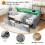HOMAIRE Velvet 3FT Single Daybed Grey 5