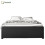 HOMAIRE Metal Double Bed with LED & Storage 1
