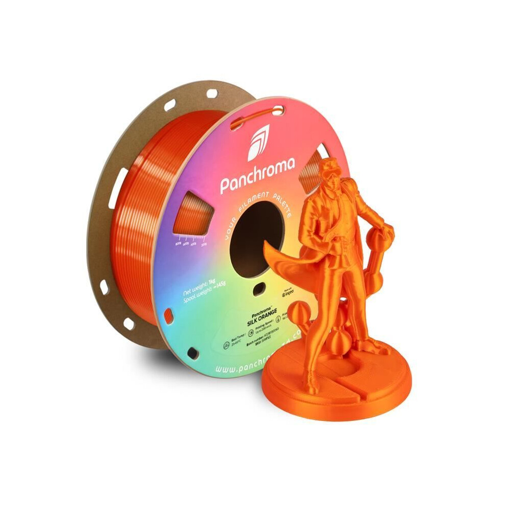 Polymaker Orange Filament Pla Panchroma Silk 1,75 Mm Seidenglanz Einfache Anwendung - Bild 5
