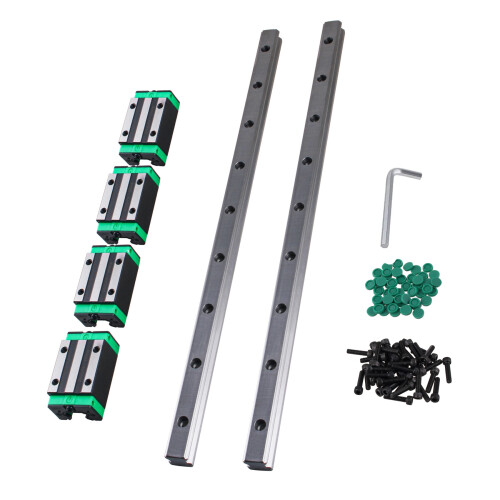 Rail linéaire 2Rail 4HGH20CA, 800mm, Guide de précision pour machine CNC 2