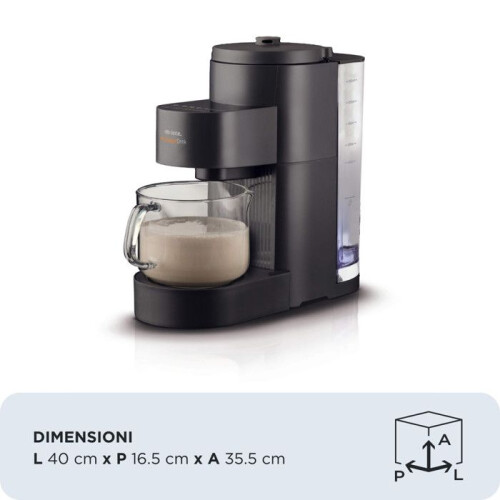 Macchina per bevande vegetali Ariete 00C065000AR0 Nera 2