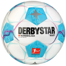 Pallone da calcio - Derbystar - Bundesliga Brillant Replica - Taglia 5 - Unisex - Bianco