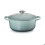 Le Creuset Runde Cocotte - LE CREUSET - Evolution Meersalz - Emaille-Guss - 20 cm - Grün 2