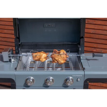 Rôtisserie - CAMPINGAZ - Yleinen vartaansysteemi + moottori 230V - Emaloitu teräs - Lihalle jopa 3kg