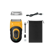 Wahl Extreme Grip Rechargeable Shaver with Flexible Head, Travel Lock