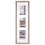 Fiorito Cornici in legno 3X10x15 cm, noce 1