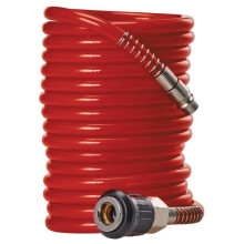 Einhell Tubo per aria compressa 4 metri (6mm - Pressione di esercizio massima 8 bar - Con raccordi)