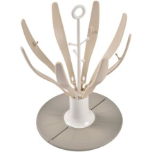 Escurridor de biberones plegable Flower - BEABA - Hasta 8 biberones - Arcilla