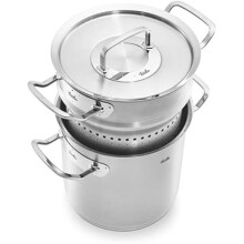 Faitout/Kattilan höyrytys - FISSLER - Multistar - Ruostumaton teräs - Ø 20 cm - 6 l - Induktio