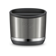 Sage - The Knock Box 20 - Bac à Marc Espresso - Svuotare Facilmente i Fondi di Caffè - Fino a 20 Fondi - Inox Nero