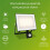 Philips Buitenprojector met sensor - Philips - 50W - 3000K - Warm wit - 4500 lumen - IP65 - Bewegingssensor 3