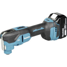 Makita DTM53RTJX1 Draadloze multifunctionele tool + 2 batterijen, + oplader, + koffer, + accessoires 18 V 5 Ah Aantal