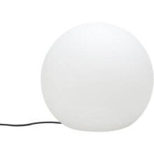 Buitenbollamp NEWGARDEN Buly - Wit - Polyethyleen - LED-verlichting koud licht