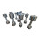 Halter - MC Chrome - 6 kg - Ergonomische antislip handgreep - Chroomafwerking 3