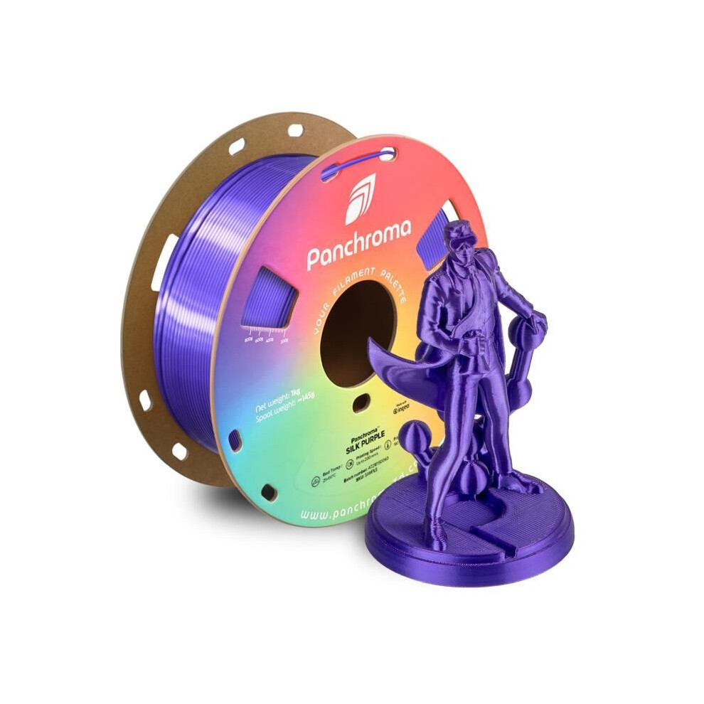 Polymaker PLA Filament Panchroma Silk Lila 1,75 mm 1 kg 3D Drucker - Bild 6