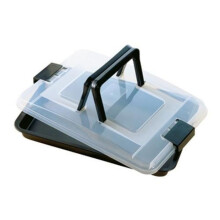Boîte de rangement - Kaiser - 750002 - Rectangulaire - Noir - 420 mm x 290 mm