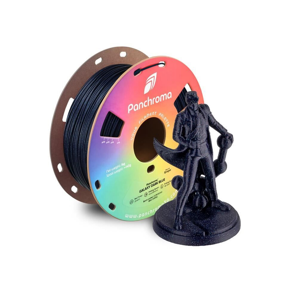 Polymaker Blau Filament Pla Panchroma Galaxy 1,75 Mm Glitzer Aluminium - Bild 7