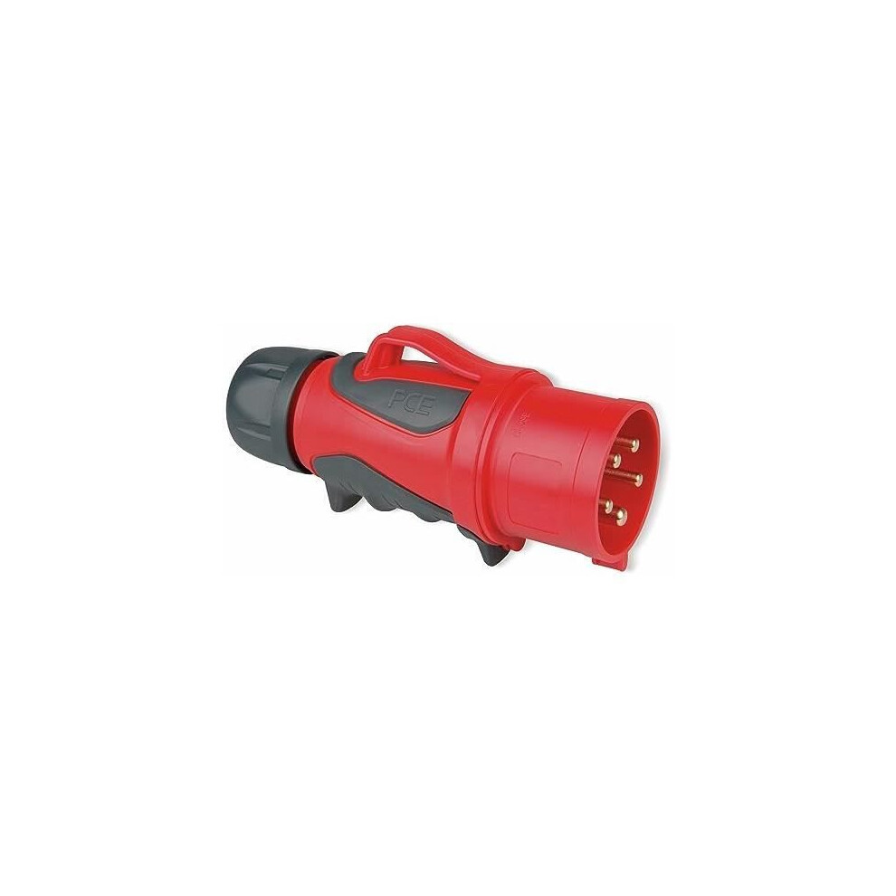 PCE CEE-Phasenwender Stecker 32A 5p GRIP rot - Bild 7