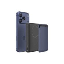 Boost. Cargador de Batería Externa Magnético 10 000 mAh - Negro - Limitado - BPD017hqBK - USB Tipo C - Litio - Modificador