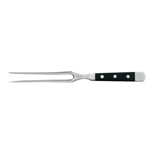 FLEISCHGABEL SERIE ALPHA POM SCHWARZ LÄNGE: 18CM VON GÜDE 1