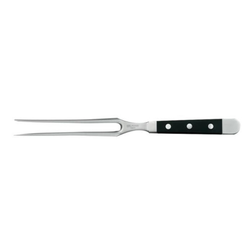 FLEISCHGABEL SERIE ALPHA POM SCHWARZ LÄNGE: 18CM VON GÜDE 2