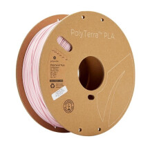POLYMAKER - Filamento PLA per stampante 3D - PolyTerra - 1.75mm - 1Kg - Rosa Confetto