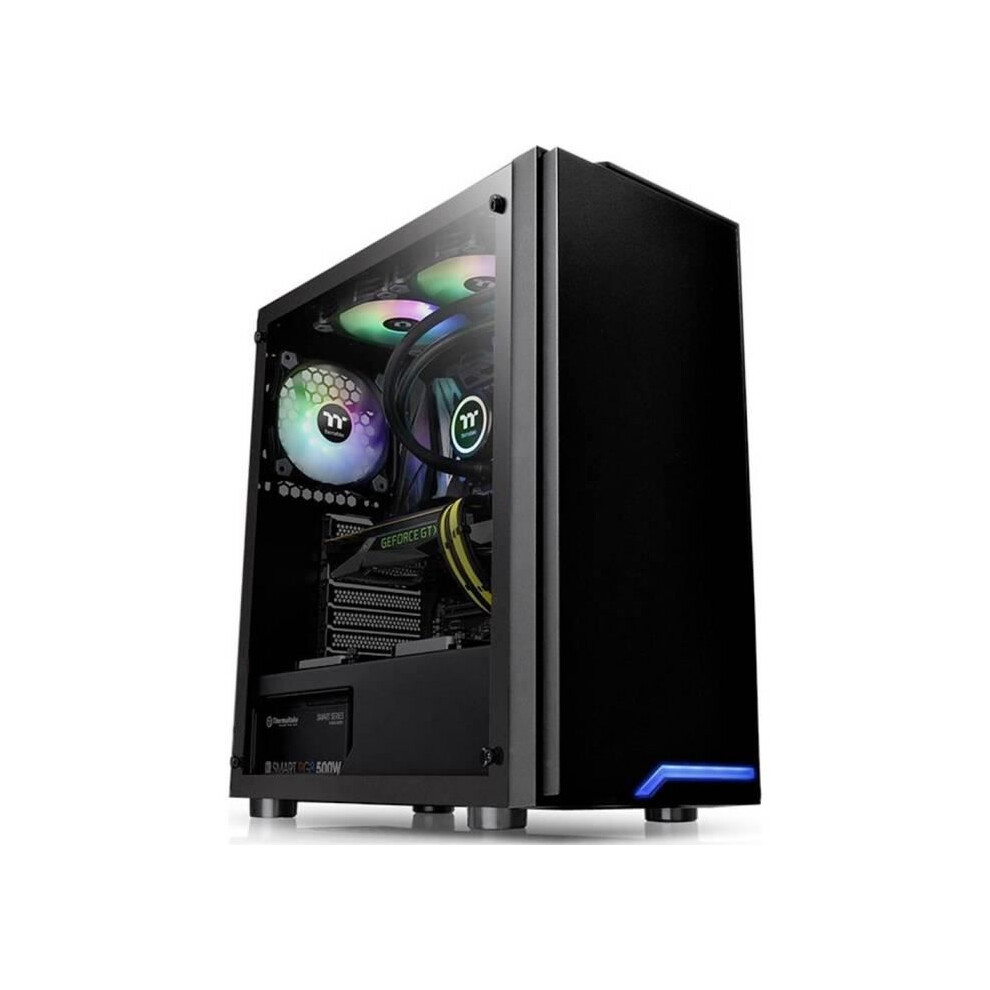 Thermaltake Licht H100 Tg Gehärtetes Glas Usb 3.1 - Bild 3