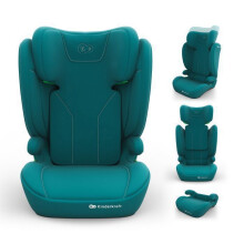 Silla de auto Kinderkraft I-SPARK 2 PLUS i-Size 100-150 cm elevador 2 en 1 cinturón de 3 puntos respaldo desmontable verde