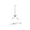 Kit de montage projecteur - MULTIBRACKETS - Universal Projector Ceiling‑Wallmount III - fixation mur/plafond - blanc - universel 3