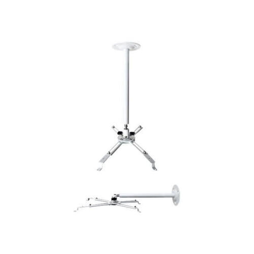 Kit de montage projecteur - MULTIBRACKETS - Universal Projector Ceiling‑Wallmount III - fixation mur/plafond - blanc - universel 2