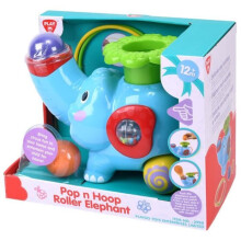 Speelgoed - PLAYGO - Olifant ballen en hoepels - Unisex - Baby - Batterijen - 3 jaar - Binnen