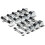 Halter - MC Chrome - 6 kg - Ergonomische antislip handgreep - Chroomafwerking 1