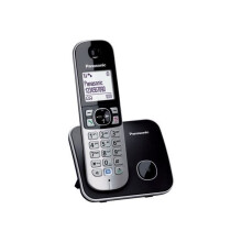 Teléfono inalámbrico PANASONIC KX-TG6811GS - Gris - Manos libres - Reducción de ruido - Modo Eco