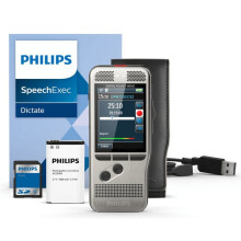 Philips DPM7200 - Grabadora de voz digital de 8 GB con dos micrófonos y ranura SD ( Categoría: Grabadora de voz )
