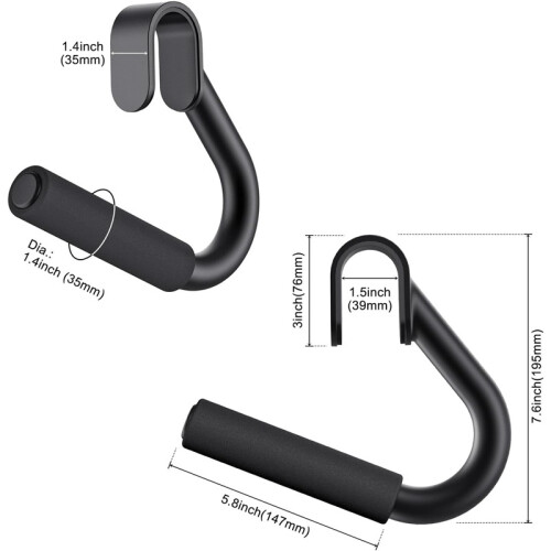 Wall Mounted Pull Up Bar Heavy Duty Multi Function Home Gym Bar 2