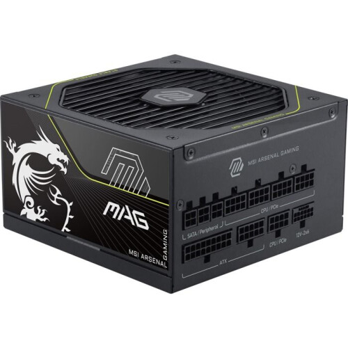 MSI Interne Stromversorgung Msi modular MAG A1200PLS PCIE5 1200 W 80 PLUS Platinum Schwarz