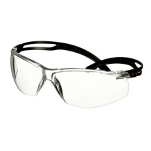Óculos de proteção 3M SecureFit SF501SGAF-BLK com proteção antiembaçante preta