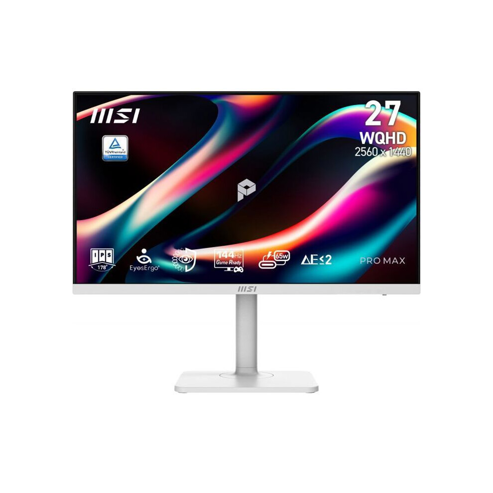 Joom Msi Weiß Pro Max 271Qphw E14 Monitor 27 Inch Wqhd 144Hz White - Bild 6