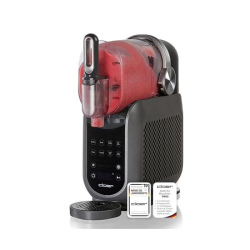 Machine à granité - CLOER - 9960 - 2,5 L - 6 programmes - Panneau tactile