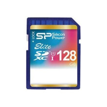 Cartão de memória SD UHS-1 Classe 10 - 128 Go - SILICON POWER