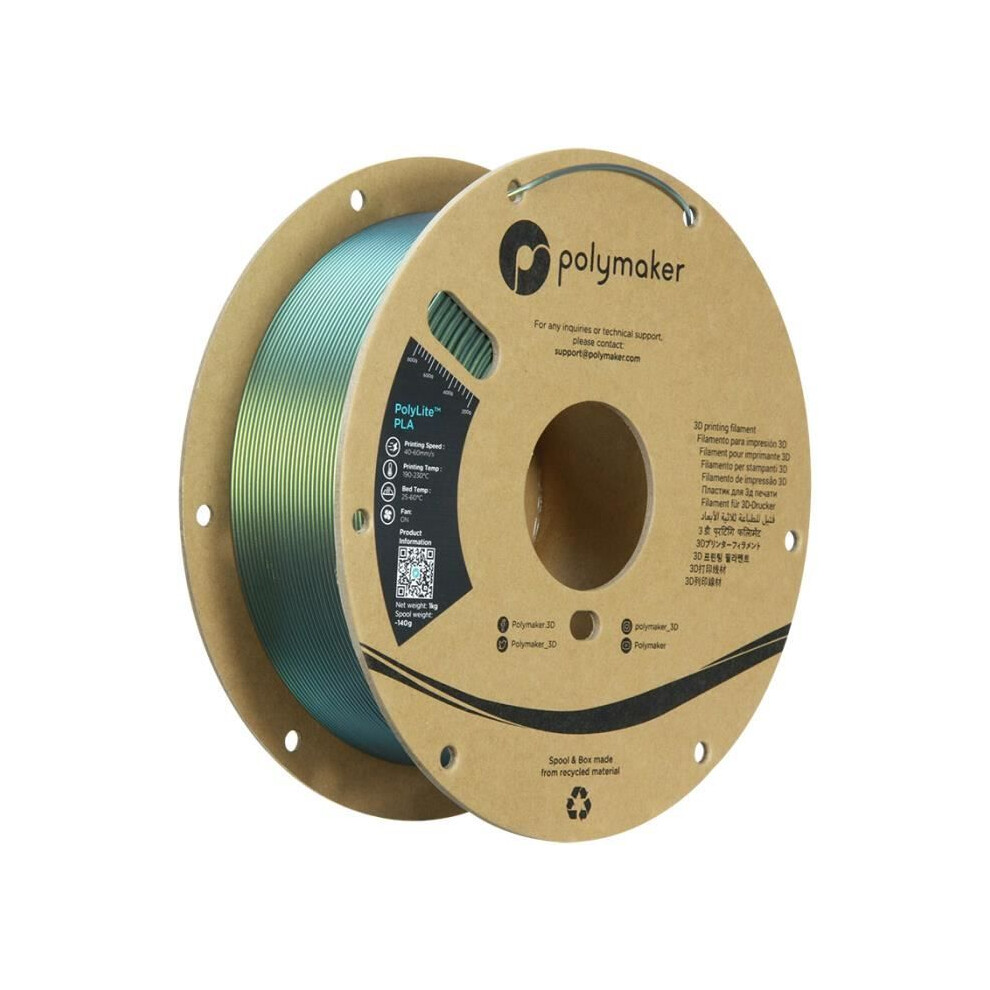 Polymaker Filament Pla Polylite Starlight Spezial 1,75 Mm Farbwechsel Einfacher Druck - Bild 4