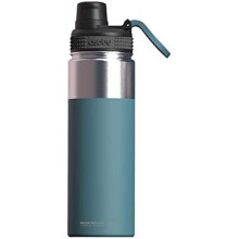 Fles - ASOBU - Alpine Flask - Verfijnd staal - 530ml - Blauw - Unisex
